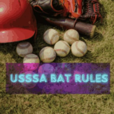 USSSA Over USA Gear: Baseball Equipment on Ground