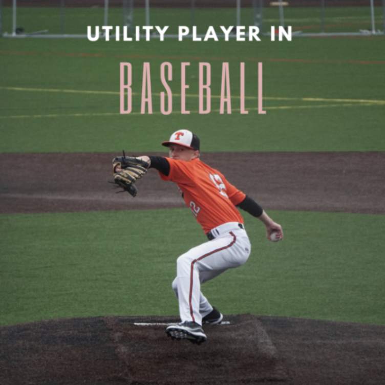 Utility players in baseball, like the one throwing a ball