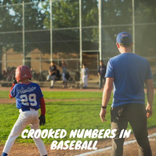 Learning Crooked Numbers in Baseball: A Person and Child Enjoying the Game