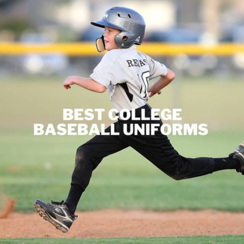 Best College Baseball Uniforms: Embracing Tradition and Speed with a Child Running in Helmet